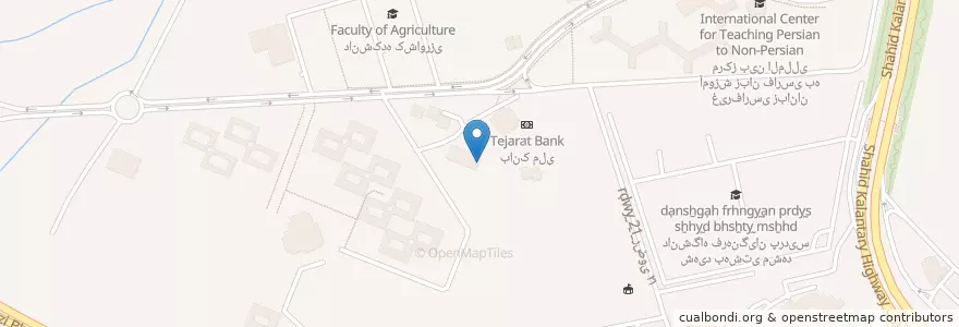 Mapa de ubicacion de آمفی تئاتر en Iran, Razavi-Chorasan, شهرستان مشهد, مشهد, بخش مرکزی شهرستان مشهد.