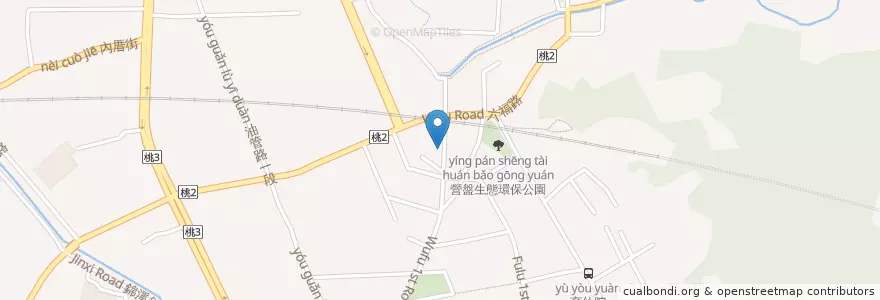 Mapa de ubicacion de 麥菽ㄟ en Taiwan, Taoyuan, Distretto Di Luzhu.