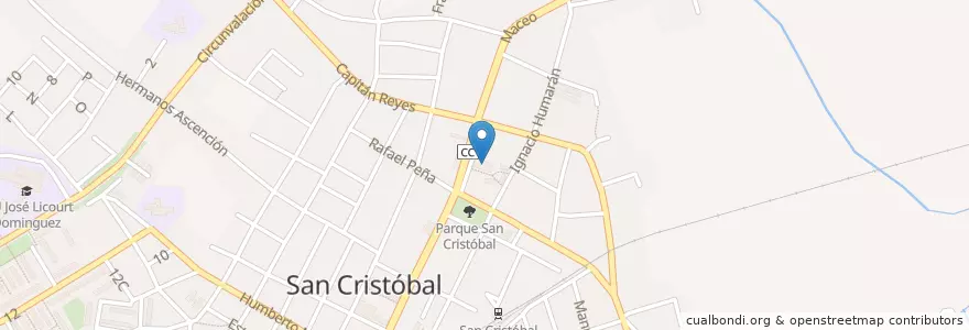 Mapa de ubicacion de Teatro en 古巴, Artemisa, San Cristóbal.