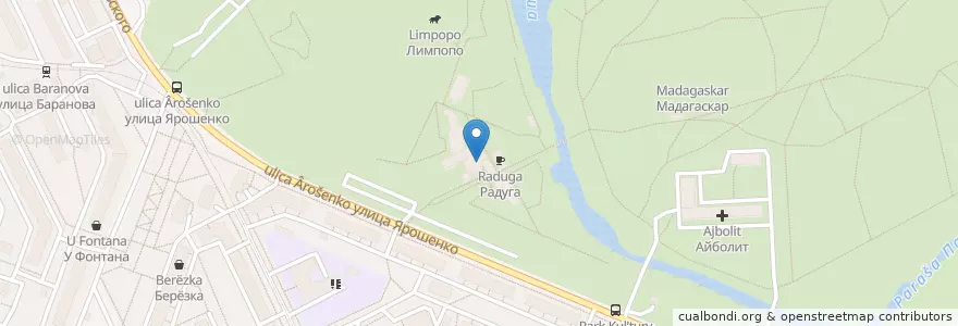 Mapa de ubicacion de Хуторянка en Russia, Circondario Federale Del Volga, Нижегородская Область, Городской Округ Нижний Новгород.