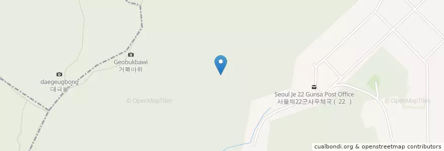 Mapa de ubicacion de 남현동 en Güney Kore, Seul, 관악구, 남현동.