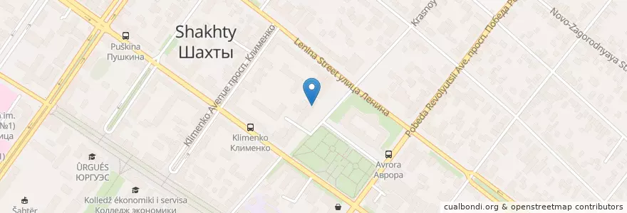 Mapa de ubicacion de Фармация en 俄罗斯/俄羅斯, 南部联邦管区, 罗斯托夫州, Городской Округ Шахты.