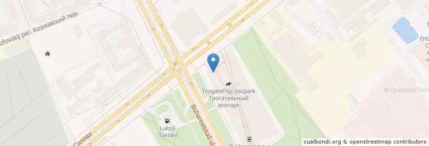 Mapa de ubicacion de Starbucks en Russia, Northwestern Federal District, Leningrad Oblast, Saint Petersburg, Фрунзенский Район, Округ Волковское.