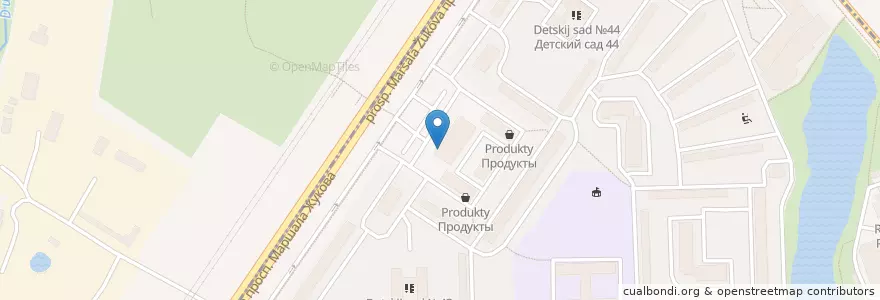 Mapa de ubicacion de Фармадар en Russia, Northwestern Federal District, Leningrad Oblast, Saint Petersburg, Красносельский Район, Округ Ульянка.