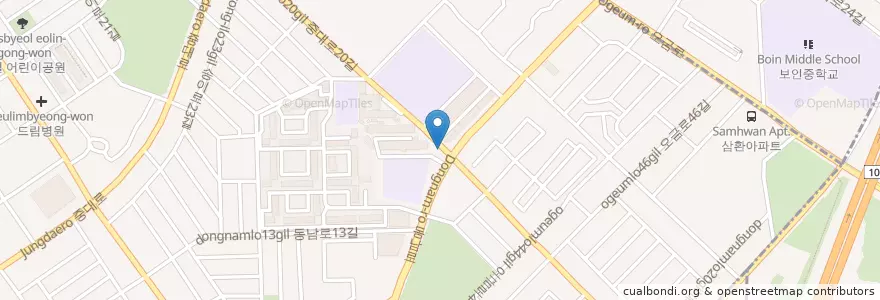 Mapa de ubicacion de 가락2동 en 大韓民国, ソウル, 松坡区, 가락2동.