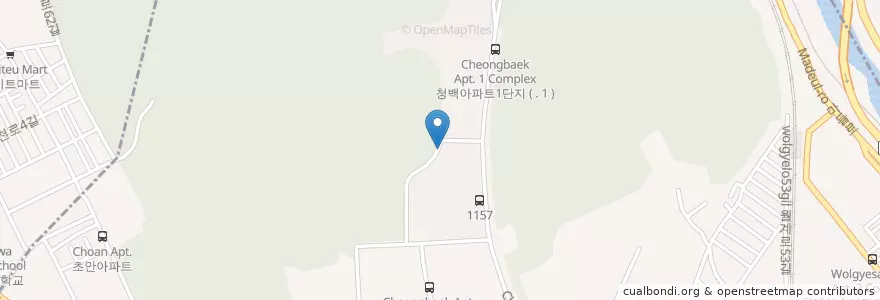 Mapa de ubicacion de 월계2동 en 韩国/南韓, 首尔, 蘆原區, 월계2동.
