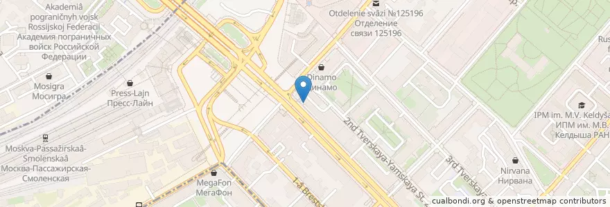 Mapa de ubicacion de Фармсервис медикал en Rusia, Distrito Federal Central, Москва, Distrito Administrativo Central, Тверской Район.