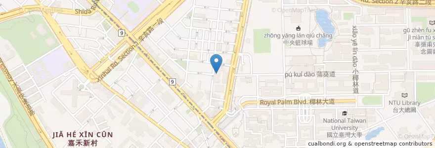 Mapa de ubicacion de 磐石餐廳 en تايوان, تايبيه الجديدة, تايبيه.