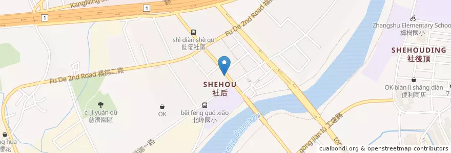 Mapa de ubicacion de 永豐商業銀行 en 臺灣, 新北市, 汐止區.