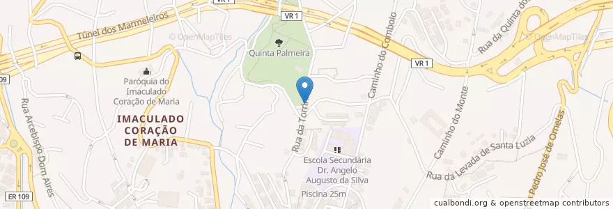 Mapa de ubicacion de Capela de Nossa Senhora da Consolação en 葡萄牙.