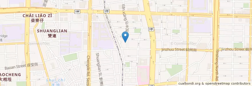 Mapa de ubicacion de 曼特林咖啡館 en تايوان, تايبيه الجديدة, تايبيه.