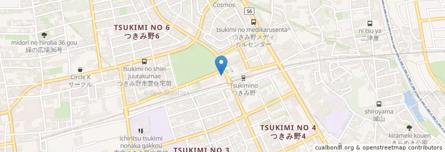 Mapa de ubicacion de 三井住友銀行 en Japan, Präfektur Kanagawa, 大和市.