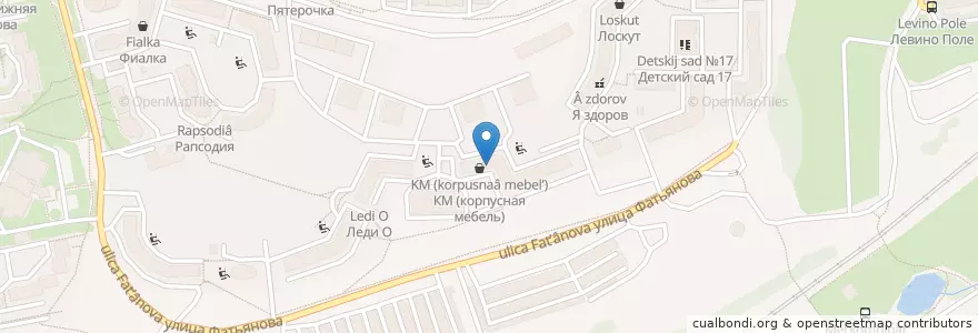 Mapa de ubicacion de Гнёздышко en Rusland, Centraal Federaal District, Владимирская Область, Городской Округ Владимир.