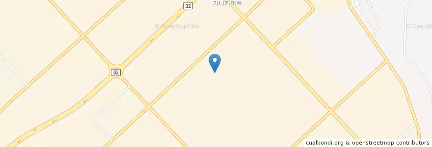 Mapa de ubicacion de 목상동 en كوريا الجنوبية, دايجيون, 대덕구, 목상동.