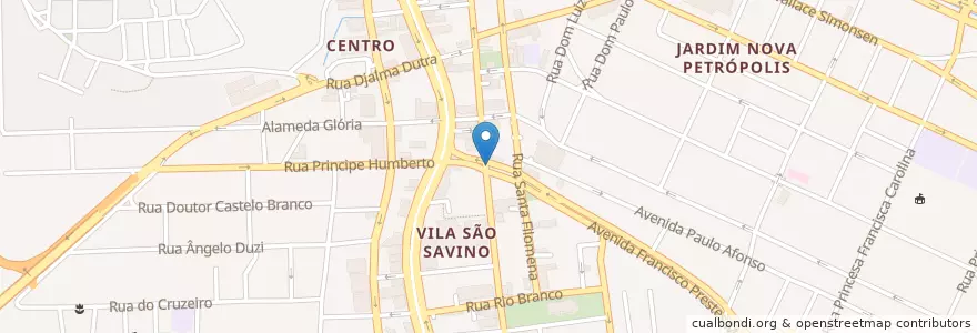 Mapa de ubicacion de Prestes Maia en Brezilya, Güneydoğu Bölgesi, Сан Паулу, Região Geográfica Intermediária De São Paulo, Região Metropolitana De São Paulo, Região Imediata De São Paulo, São Bernardo Do Campo.