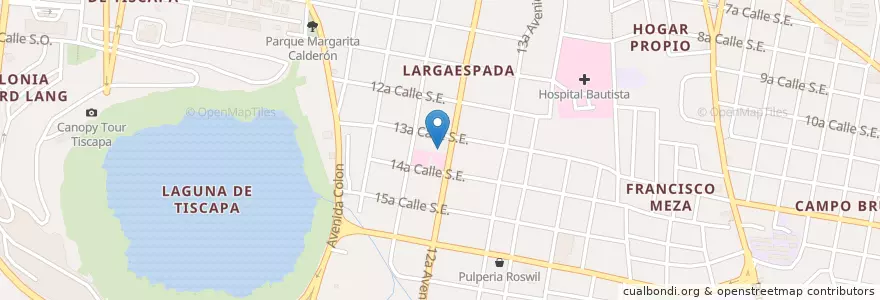 Mapa de ubicacion de Iglesia Luz a las Naciones en Nikaragua, Departamento De Managua, Managua (Municipio).