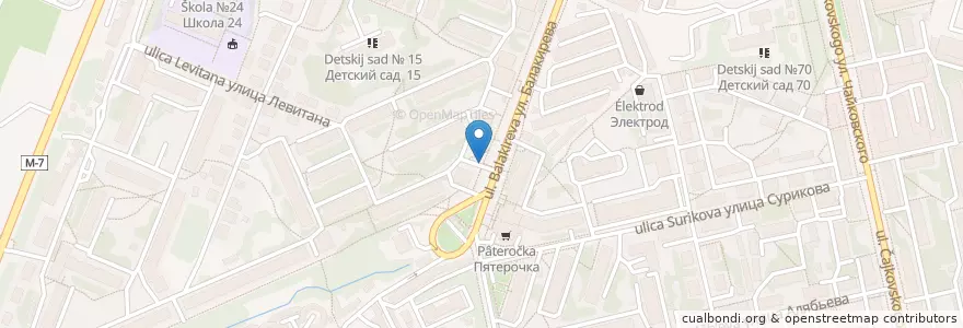 Mapa de ubicacion de Ключ здоровья en Rússia, Distrito Federal Central, Владимирская Область, Городской Округ Владимир.
