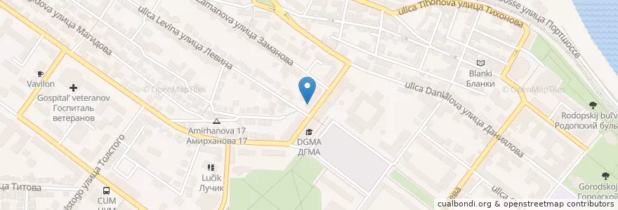 Mapa de ubicacion de Шам en ロシア, 北カフカース連邦管区, Дагестан, Городской Округ Махачкала.