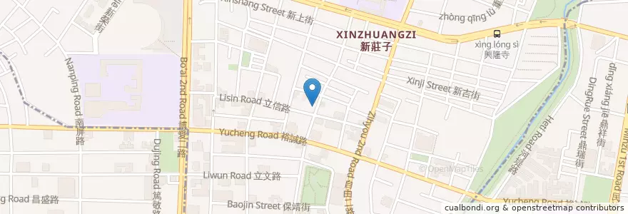Mapa de ubicacion de 廖耳鼻喉科 en تايوان, كاوهسيونغ, 左營區.