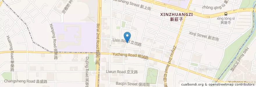 Mapa de ubicacion de 麗民中醫診所 en Taiwán, Kaohsiung, 左營區.