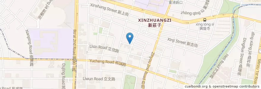 Mapa de ubicacion de 富誠家庭醫學診所 en Taiwan, Kaohsiung, Zuoying.