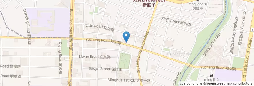 Mapa de ubicacion de 新高橋藥局 en Taiwan, Kaohsiung, 左營區.