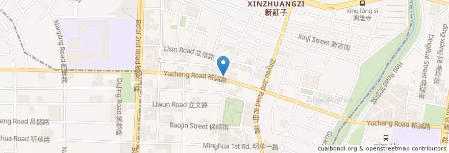 Mapa de ubicacion de 稻香台灣小吃 en Taiwan, Kaohsiung, 左營區.