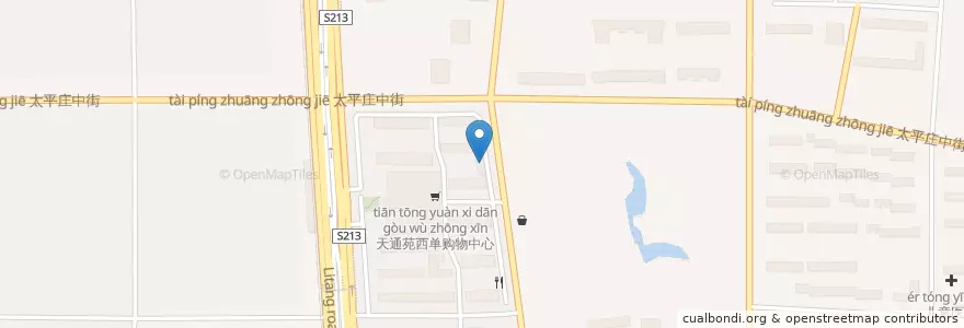 Mapa de ubicacion de 大鸭梨 en China, Beijing, Hebei, Changping District.