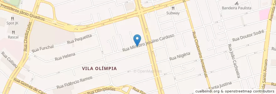 Mapa de ubicacion de Allegrini en Brezilya, Güneydoğu Bölgesi, Сан Паулу, Região Geográfica Intermediária De São Paulo, Região Metropolitana De São Paulo, Região Imediata De São Paulo, Сан Паулу.