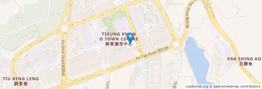 Mapa de ubicacion de MCL Star Cinema en Chine, Guangdong, Hong Kong, Nouveaux Territoires, 西貢區 Sai Kung District.