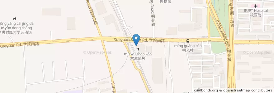 Mapa de ubicacion de KFC en Çin, Pekin, Hebei, 海淀区.