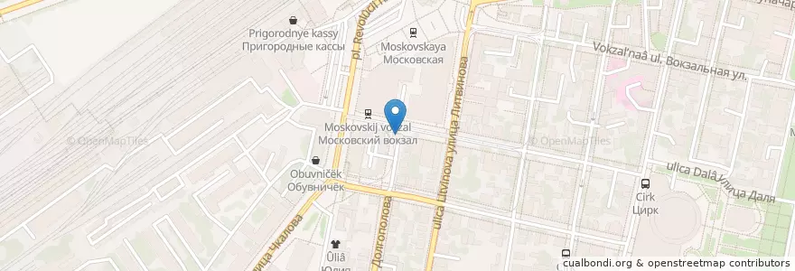 Mapa de ubicacion de Шаурма en Russie, District Fédéral De La Volga, Oblast De Nijni Novgorod, Городской Округ Нижний Новгород.