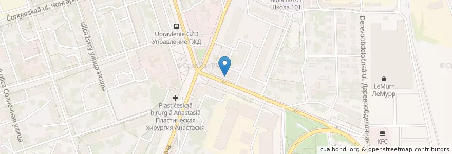 Mapa de ubicacion de Театр музыкально-пластической драмы «Преображение» en Russia, Volga Federal District, Nizhny Novgorod Oblast, Nizhny Novgorod.