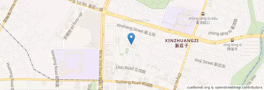 Mapa de ubicacion de 高雄市社會局富民長青中心 en Taiwan, Kaohsiung, Zuoying.