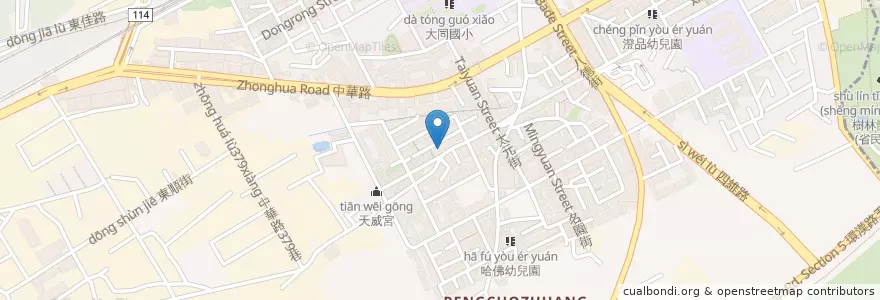 Mapa de ubicacion de 太順口串烤 en 臺灣, 新北市, 樹林區.