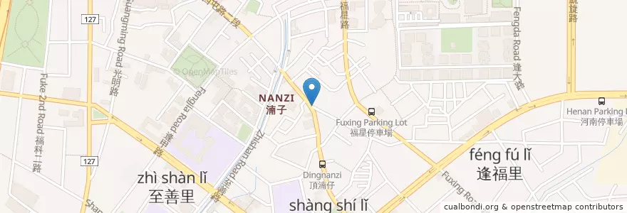 Mapa de ubicacion de 集茗園 en Taiwan, Taichung, 西屯區.