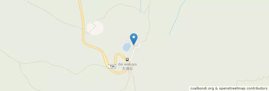 Mapa de ubicacion de 大涌谷スカイレストラン (Owakudani Sky Restaurant) en ژاپن, 神奈川県, 足柄下郡, 箱根町.