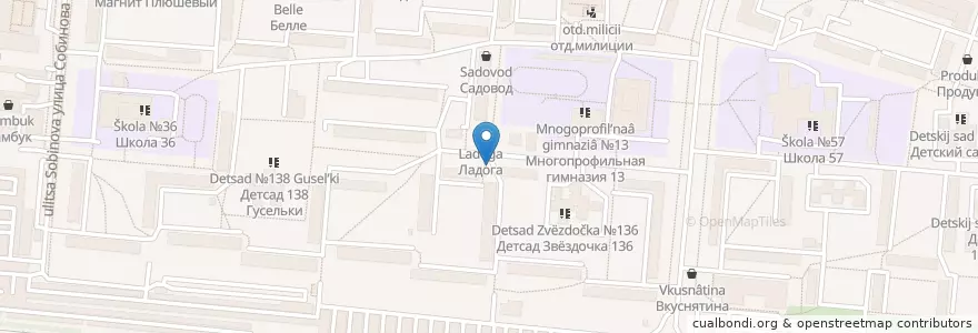 Mapa de ubicacion de Ключ здоровья en ロシア, 沿ヴォルガ連邦管区, ペンザ州, ペンザ管区.