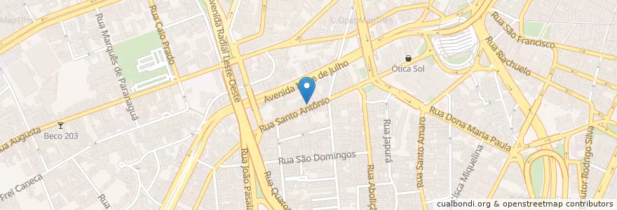 Mapa de ubicacion de Instituto de Saúde en Brezilya, Güneydoğu Bölgesi, Сан Паулу, Região Geográfica Intermediária De São Paulo, Região Metropolitana De São Paulo, Região Imediata De São Paulo, Сан Паулу.