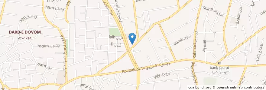 Mapa de ubicacion de کوک en 伊朗, 德黑兰, شهرستان تهران, 德黑蘭, بخش مرکزی شهرستان تهران.