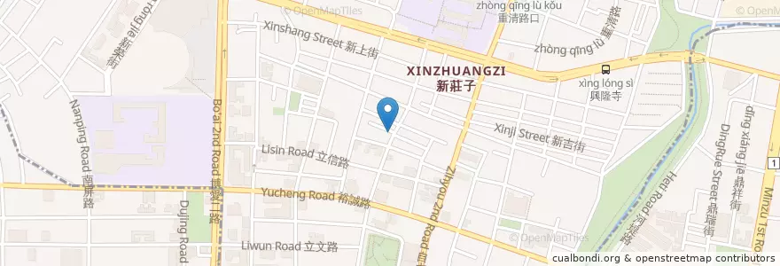 Mapa de ubicacion de 品香牛肉麵 en 臺灣, 高雄市, 左營區.