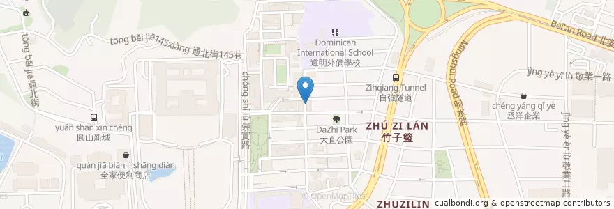 Mapa de ubicacion de Mr. Wish en تایوان, 新北市, تایپه, 中山區.
