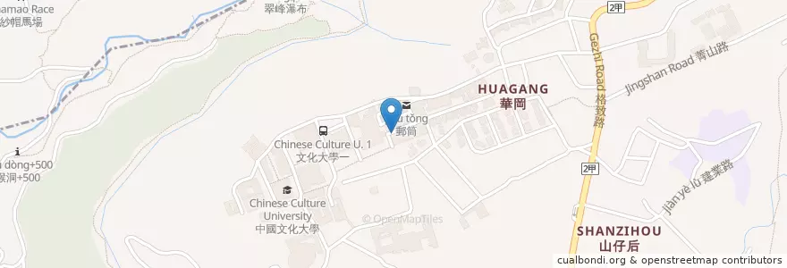 Mapa de ubicacion de 媽媽樂早餐店 en تایوان, 新北市, تایپه, 北投區, 士林區.