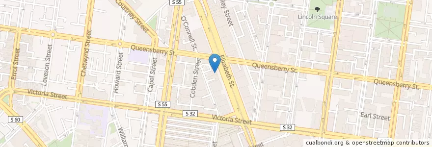 Mapa de ubicacion de BBQ Brothers en استرالیا, Victoria, City Of Melbourne.