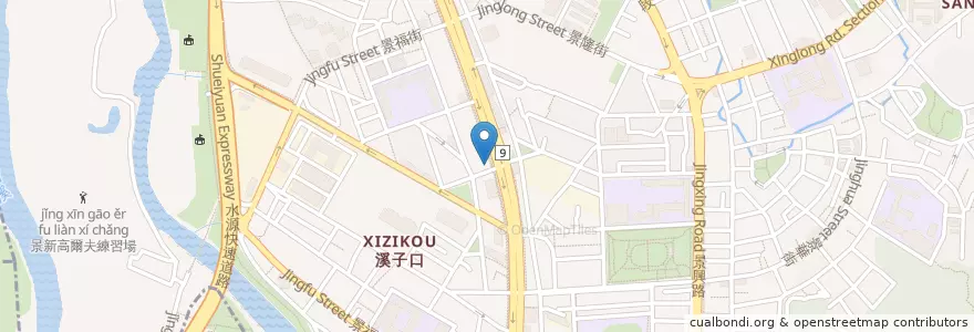 Mapa de ubicacion de 何嘉仁文山幼兒園 en تايوان, تايبيه الجديدة, تايبيه, 文山區.