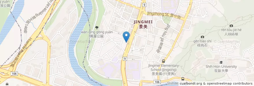 Mapa de ubicacion de 佳醫藥局 en 台湾, 新北市, 文山区.
