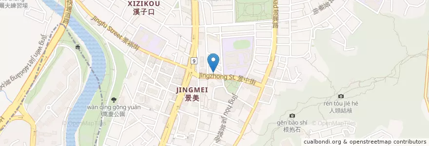 Mapa de ubicacion de 林老師英語 en Тайвань, Новый Тайбэй, Тайбэй, 文山區.