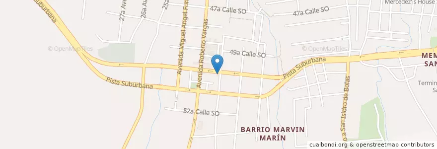 Mapa de ubicacion de Farmacia El Ahorro en Nikaragua, Departamento De Managua, Managua (Municipio).