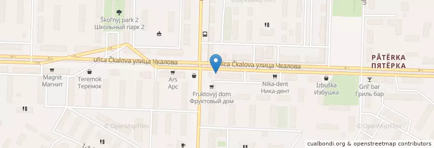 Mapa de ubicacion de Аптека en Russie, District Fédéral Central, Oblast De Iaroslavl, Ярославский Район, Городской Округ Ярославль.