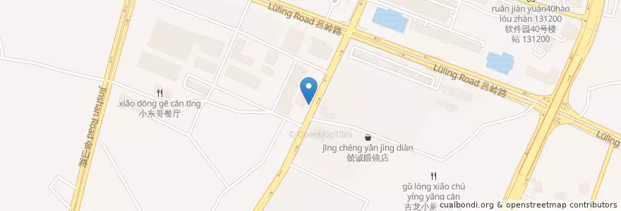 Mapa de ubicacion de 光电大楼站 105700 en China, Fujian, Siming.